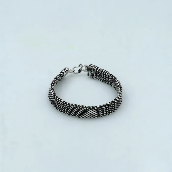 Bracelets TRIBAL ORNAMENTS 925 Sterling silver handmade solid mens vintage design chain bracelet flexible bracelet unisex jewelry from india sbr753 Bracelets TRIBAL ORNAMENTS 925 Sterling silver handmade solid mens vintage design chain bracelet flexible bracelet unisex jewelry from india sbr753