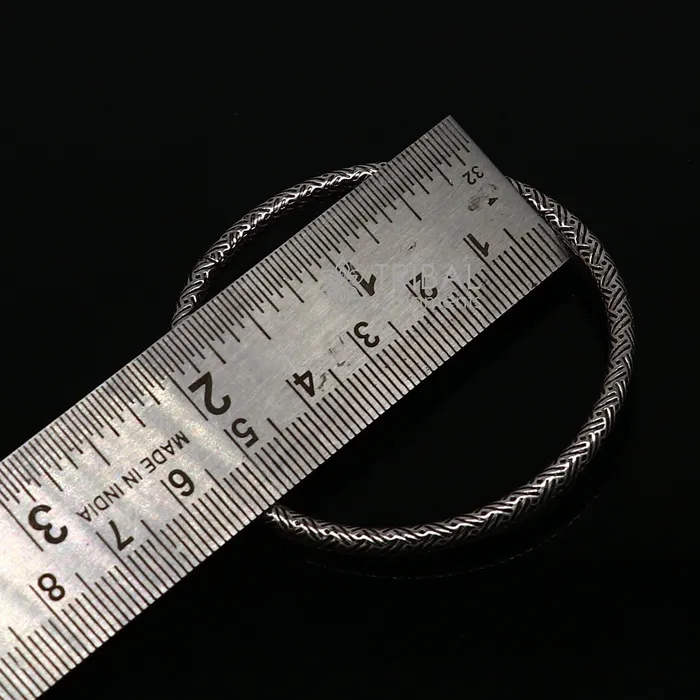 Pure 925 sterling silver unique vintage style bangle bracelet kada excellent classical gifting bangle mens or girls ethnic jewelry nsk671 TRIBAL ORNAMENTS Bracelets Pure 925 sterling silver unique vintage style bangle bracelet kada excellent classical gifting bangle mens or girls ethnic jewelry nsk671 TRIBAL ORNAMENTS Bracelets