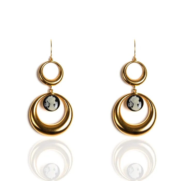 La Seora Statement Earrings Virgins Saints Angels Earrings