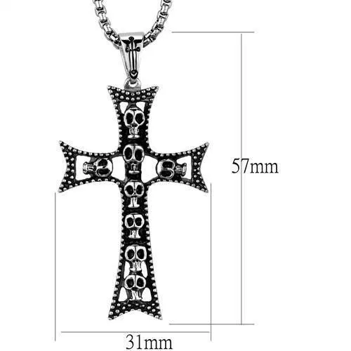 Alamode TK1999 High polished no plating Stainless Steel Necklace with No Stone Necklaces