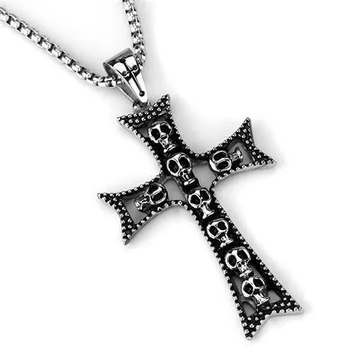 Alamode TK1999 High polished no plating Stainless Steel Necklace with No Stone Necklaces