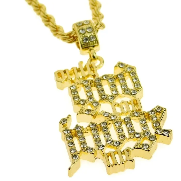 Bling Cartel Admin Necklaces Only God Can Judge Me Gold Finish Rope Chain Necklace 24