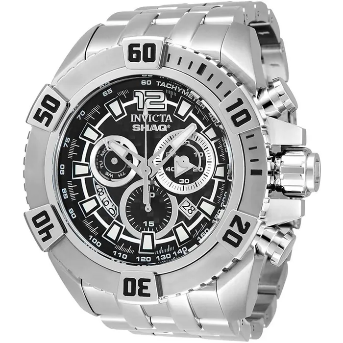 Bracelets Invicta Invicta Mens Chronograph Watch Shaq Rotating Bezel Silver Tone Bracelet 33764 Bracelets Invicta Invicta Mens Chronograph Watch Shaq Rotating Bezel Silver Tone Bracelet 33764