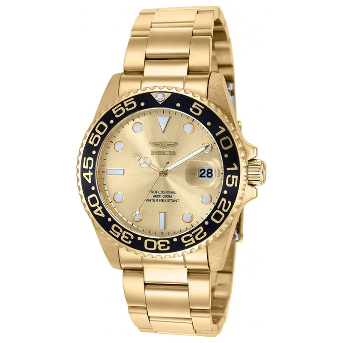 Bracelets Invicta Invicta Womens Quartz Watch Pro Diver Rotating Bezel Yellow Gold Bracelet 36544 Bracelets Invicta Invicta Womens Quartz Watch Pro Diver Rotating Bezel Yellow Gold Bracelet 36544