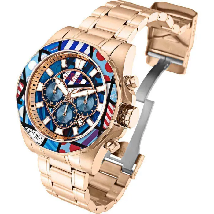 Bracelets Invicta Mens Chronograph Watch Britto Rose Gold Stainless Steel Bracelet 32401 Invicta Bracelets Invicta Mens Chronograph Watch Britto Rose Gold Stainless Steel Bracelet 32401 Invicta