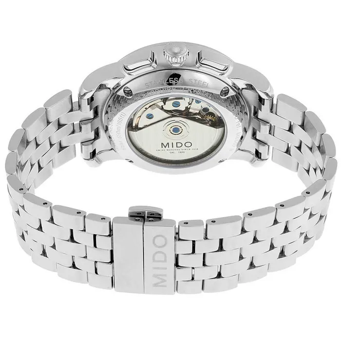 Bracelets Mido Mens Automatic Watch Baroncelli Silver Dial Chronograph Bracelet M86074101 MIDO Bracelets Mido Mens Automatic Watch Baroncelli Silver Dial Chronograph Bracelet M86074101 MIDO