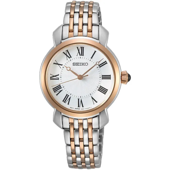 Bracelets SEIKO Seiko Womens Quartz Watch Silver Tone Dial TT Stainless Steel Bracelet SUR628P1 Bracelets SEIKO Seiko Womens Quartz Watch Silver Tone Dial TT Stainless Steel Bracelet SUR628P1