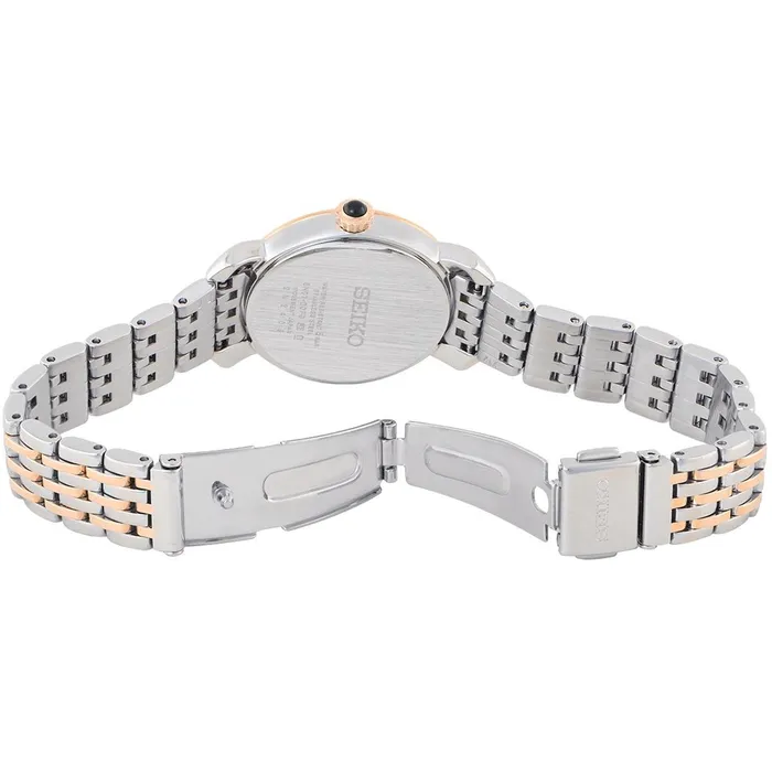 Bracelets SEIKO Seiko Womens Quartz Watch Silver Tone Dial TT Stainless Steel Bracelet SUR628P1 Bracelets SEIKO Seiko Womens Quartz Watch Silver Tone Dial TT Stainless Steel Bracelet SUR628P1