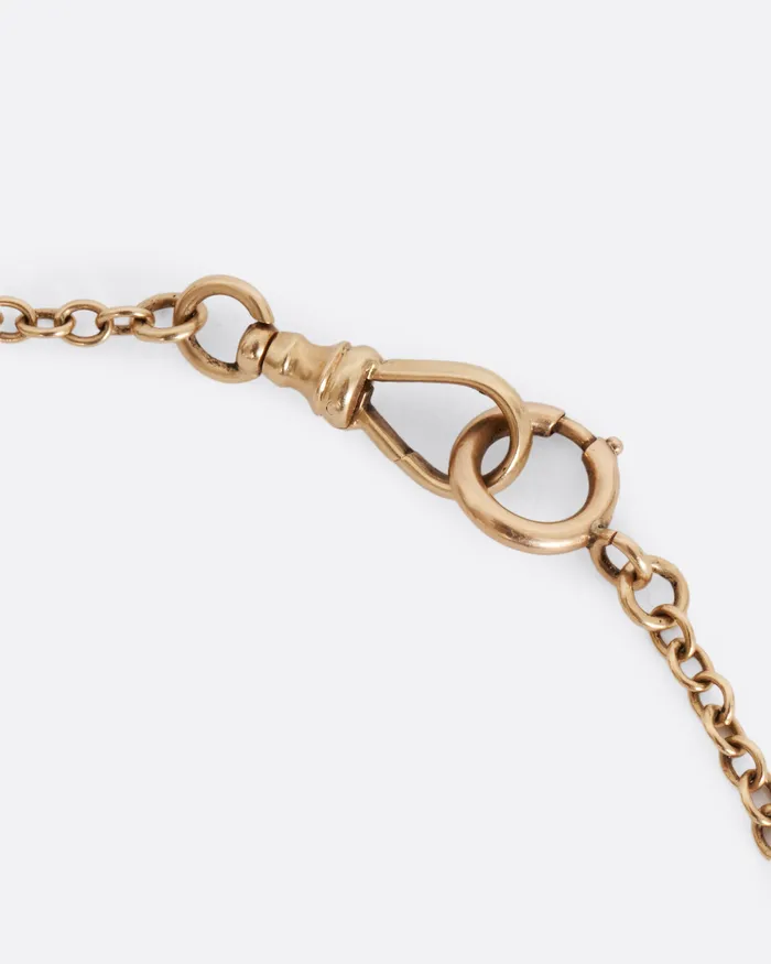 Elongated Link Watch Chain Necklace LISA KRAMER VINTAGE Necklaces Elongated Link Watch Chain Necklace LISA KRAMER VINTAGE Necklaces