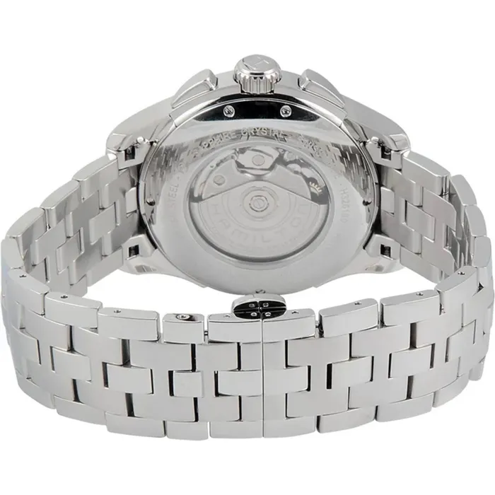 Hamilton Bracelets Hamilton Mens Watch Jazzmaster Auto Chrono Stainless Steel Bracelet H32616133 Hamilton Bracelets Hamilton Mens Watch Jazzmaster Auto Chrono Stainless Steel Bracelet H32616133