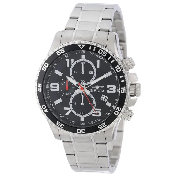 Invicta Bracelets Invicta 14875 Mens Steel Bracelet Quartz Specialty Chrono Black Dial Date Watch Invicta Bracelets Invicta 14875 Mens Steel Bracelet Quartz Specialty Chrono Black Dial Date Watch