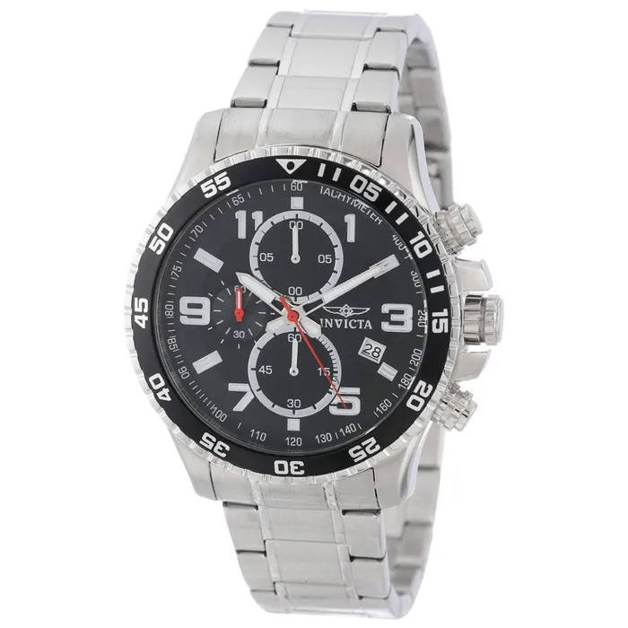 Invicta Bracelets Invicta 14875 Mens Steel Bracelet Quartz Specialty Chrono Black Dial Date Watch Invicta Bracelets Invicta 14875 Mens Steel Bracelet Quartz Specialty Chrono Black Dial Date Watch