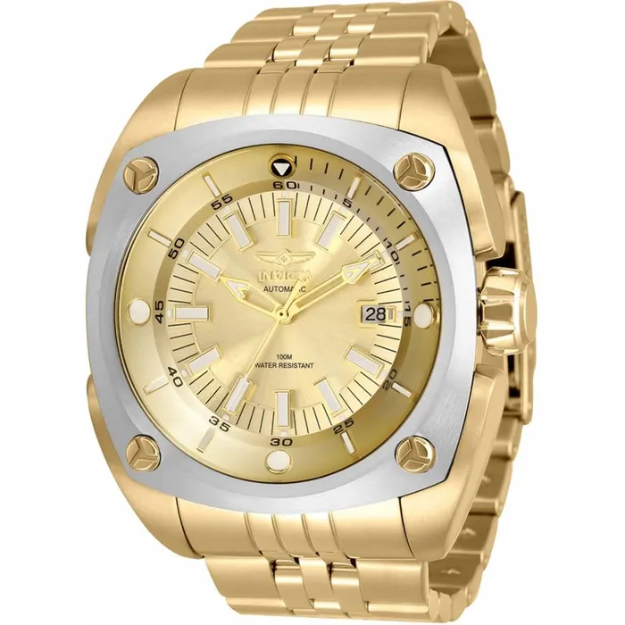 Invicta Bracelets Invicta Mens Automatic Watch Reserve Yellow Gold Stainless Steel Bracelet 32063 Invicta Bracelets Invicta Mens Automatic Watch Reserve Yellow Gold Stainless Steel Bracelet 32063