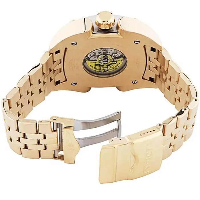 Invicta Bracelets Invicta Mens Automatic Watch Reserve Yellow Gold Stainless Steel Bracelet 32063 Invicta Bracelets Invicta Mens Automatic Watch Reserve Yellow Gold Stainless Steel Bracelet 32063