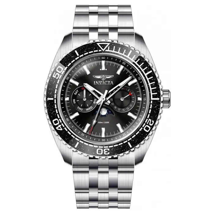 Invicta Bracelets Invicta Mens Quartz Watch Pro Diver Black Dial Rotating Bezel Bracelet 33558 Invicta Bracelets Invicta Mens Quartz Watch Pro Diver Black Dial Rotating Bezel Bracelet 33558