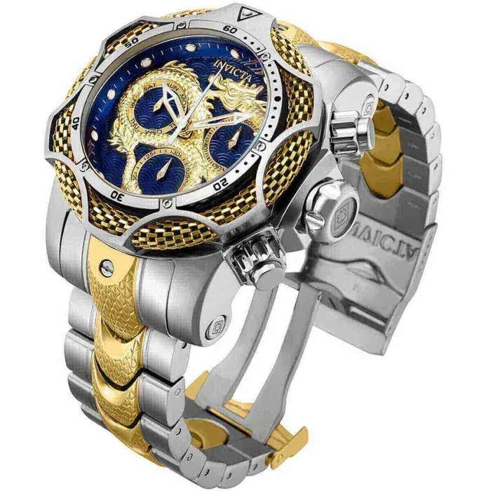 Invicta Bracelets Invicta Mens Watch Reserve Venom Gunmetal and Gold Tone Dial Bracelet 31516 Invicta Bracelets Invicta Mens Watch Reserve Venom Gunmetal and Gold Tone Dial Bracelet 31516