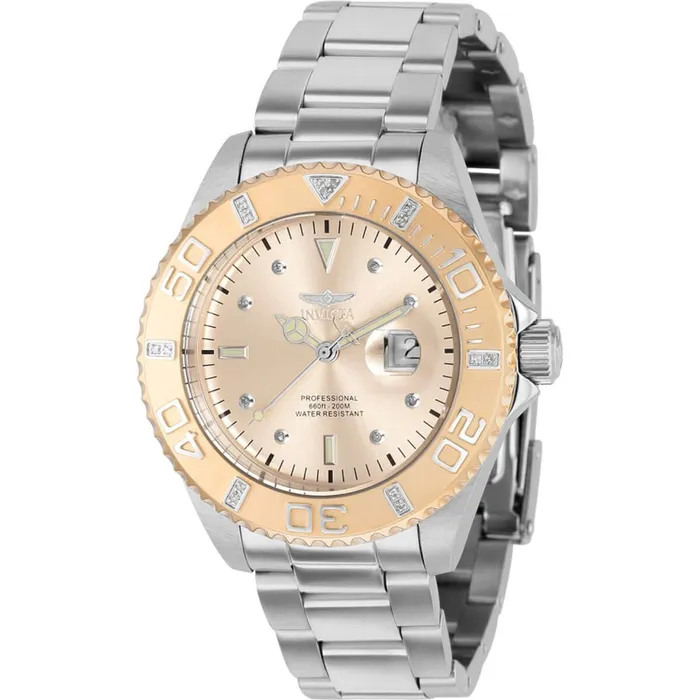 Invicta Bracelets Invicta Womens Swiss Quartz Watch Pro Diver Rose Gold Dial Bracelet 37017 Invicta Bracelets Invicta Womens Swiss Quartz Watch Pro Diver Rose Gold Dial Bracelet 37017