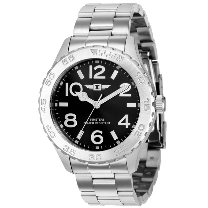 Invicta Mens Watch I by Invicta Black Dial Stainless Steel Bracelet IBI36487 Invicta Bracelets Invicta Mens Watch I by Invicta Black Dial Stainless Steel Bracelet IBI36487 Invicta Bracelets