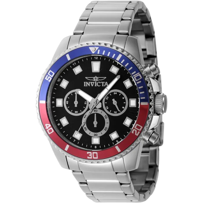 Invicta Mens Watch Pro Diver Quartz Black Dial Silver Tone Bracelet 46053 Invicta Bracelets Invicta Mens Watch Pro Diver Quartz Black Dial Silver Tone Bracelet 46053 Invicta Bracelets