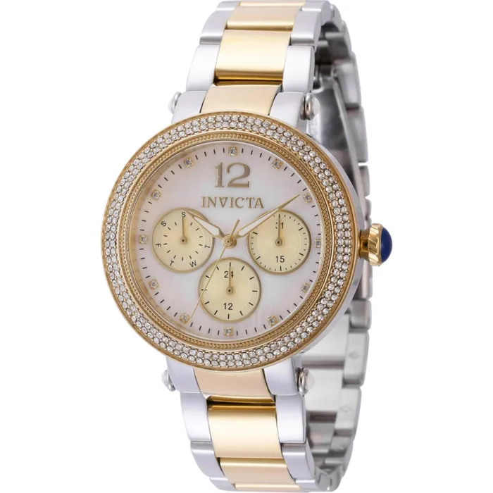 Invicta Womens Watch Bolt White Mother of Pearl and Gold Dial Bracelet 44705 Invicta Bracelets Invicta Womens Watch Bolt White Mother of Pearl and Gold Dial Bracelet 44705 Invicta Bracelets