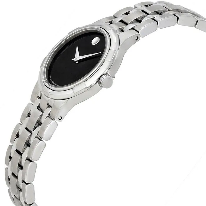 Movado Movado Womens Swiss Quartz Watch Metio Black Dial Silver Bracelet 0606204 Bracelets Movado Movado Womens Swiss Quartz Watch Metio Black Dial Silver Bracelet 0606204 Bracelets