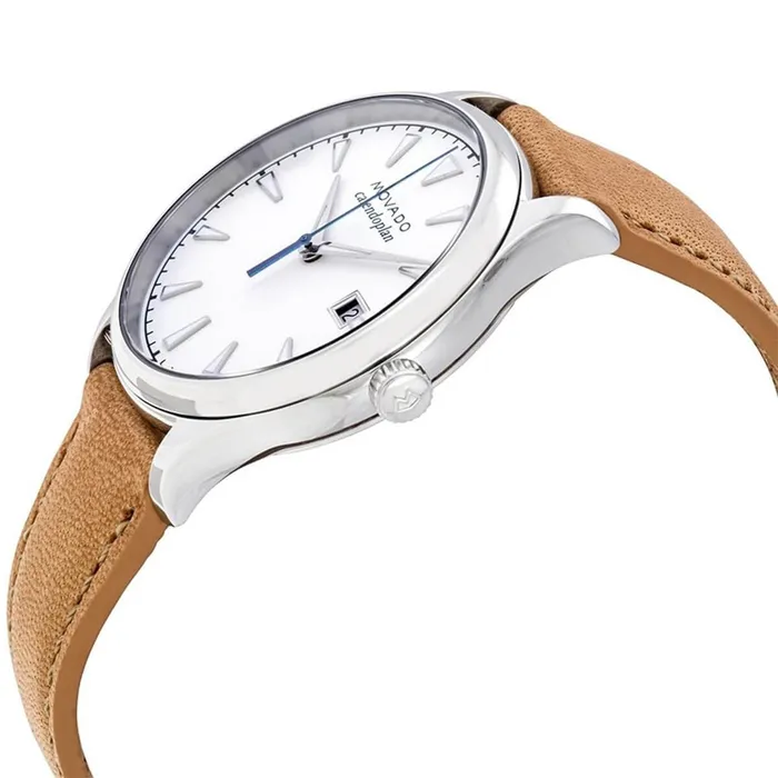 Movado Watches Movado Womens Quartz Watch Heritage Calendoplan White Dial Leather Strap 3650065 Movado Watches Movado Womens Quartz Watch Heritage Calendoplan White Dial Leather Strap 3650065
