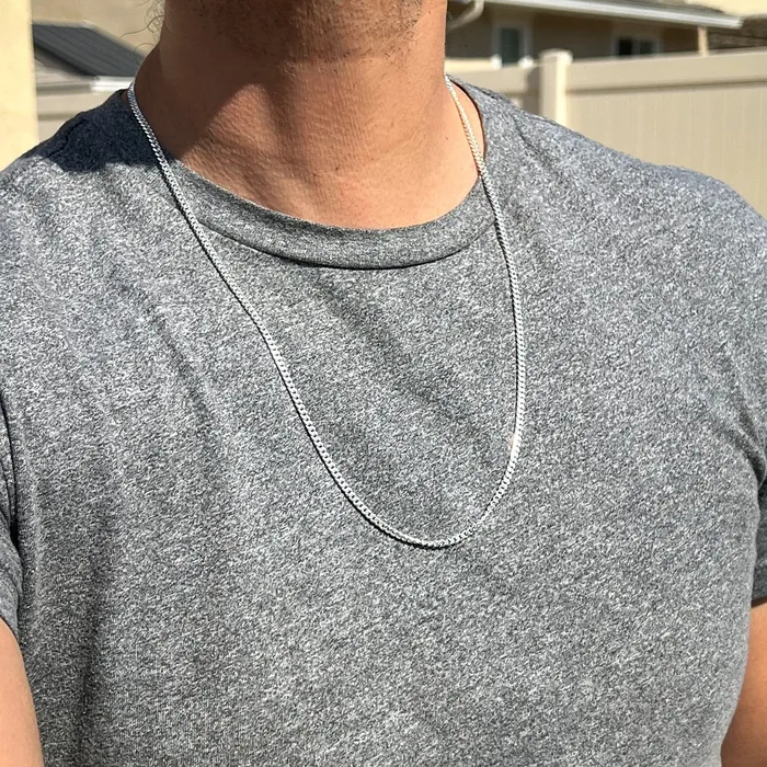Necklaces 925 Sterling Silver Miami Cuban Link Chain Italy Necklace 3MM 1630 Bling Cartel Necklaces 925 Sterling Silver Miami Cuban Link Chain Italy Necklace 3MM 1630 Bling Cartel