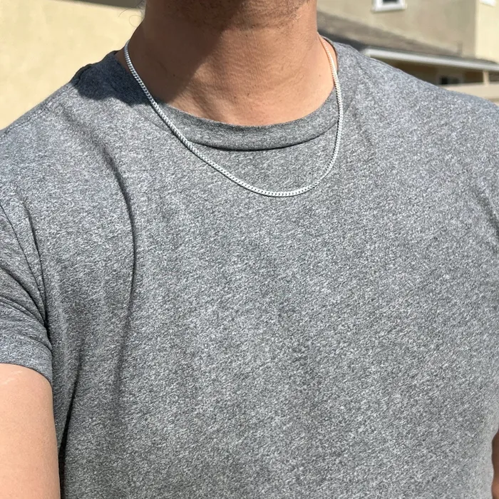 Necklaces 925 Sterling Silver Miami Cuban Link Chain Italy Necklace 3MM 1630 Bling Cartel Necklaces 925 Sterling Silver Miami Cuban Link Chain Italy Necklace 3MM 1630 Bling Cartel