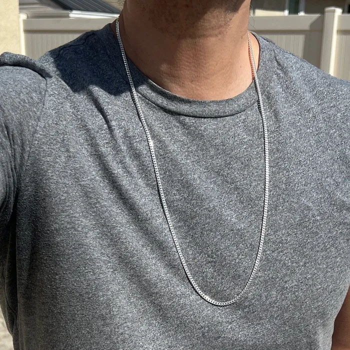 Necklaces 925 Sterling Silver Miami Cuban Link Chain Italy Necklace 3MM 1630 Bling Cartel Necklaces 925 Sterling Silver Miami Cuban Link Chain Italy Necklace 3MM 1630 Bling Cartel