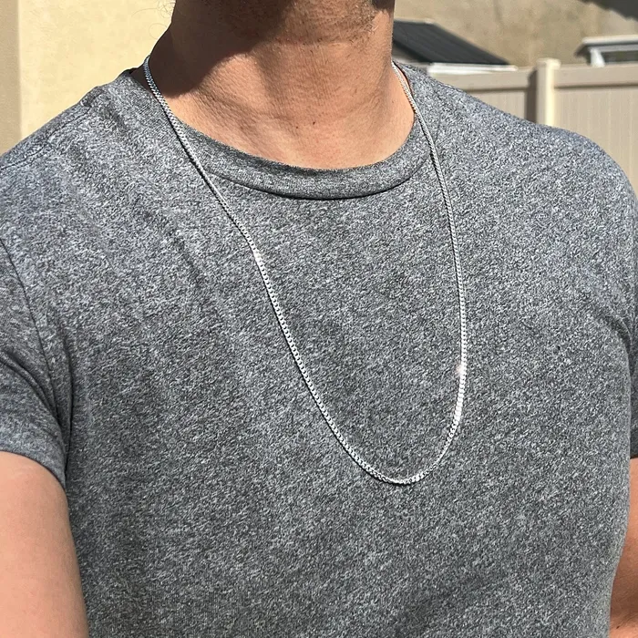 Necklaces 925 Sterling Silver Miami Cuban Link Chain Italy Necklace 3MM 1630 Bling Cartel Necklaces 925 Sterling Silver Miami Cuban Link Chain Italy Necklace 3MM 1630 Bling Cartel