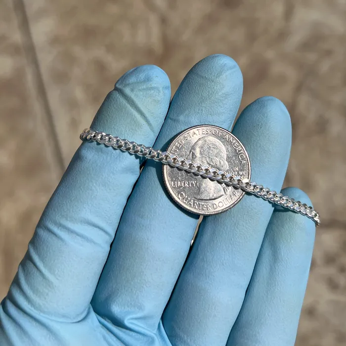 Necklaces 925 Sterling Silver Miami Cuban Link Chain Italy Necklace 3MM 1630 Bling Cartel Necklaces 925 Sterling Silver Miami Cuban Link Chain Italy Necklace 3MM 1630 Bling Cartel