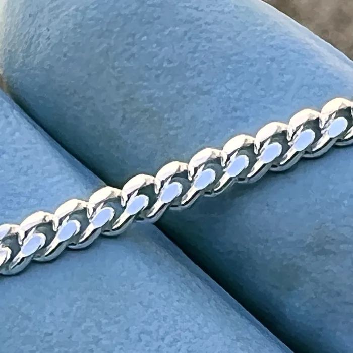 Necklaces 925 Sterling Silver Miami Cuban Link Chain Italy Necklace 3MM 1630 Bling Cartel Necklaces 925 Sterling Silver Miami Cuban Link Chain Italy Necklace 3MM 1630 Bling Cartel