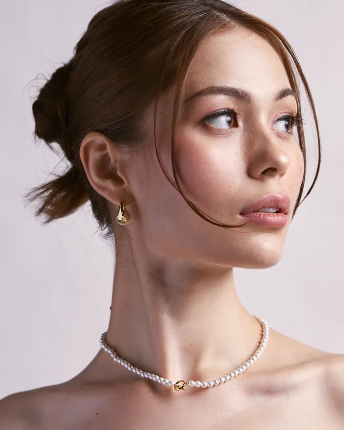 Penny Pairs Necklaces Josephine Gold Necklace Penny Pairs Necklaces Josephine Gold Necklace