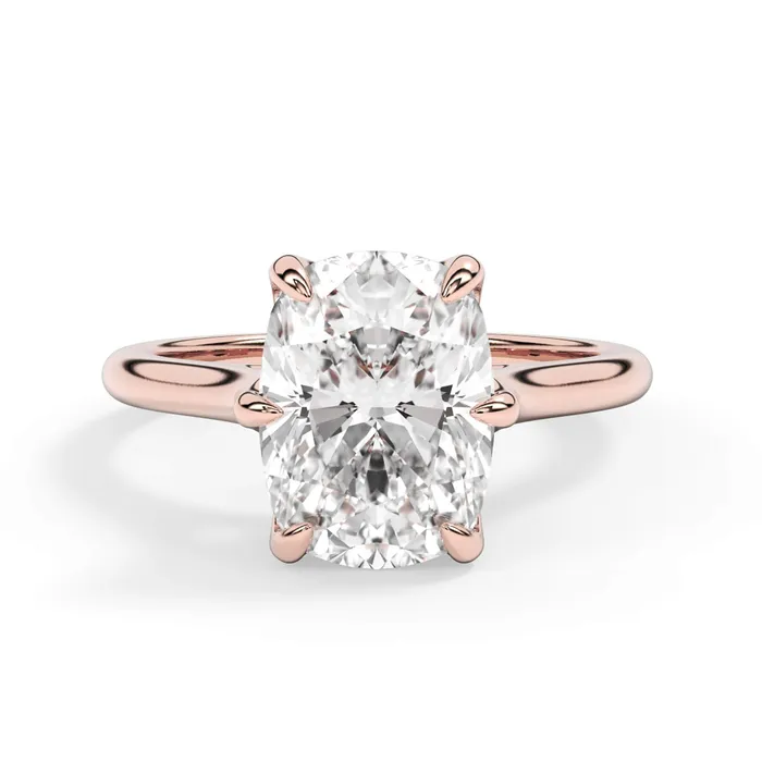 Petal Basket Solitaire Engagement Ring Setting deBebians Rings Petal Basket Solitaire Engagement Ring Setting deBebians Rings