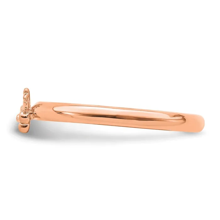 Rings Stackable Expressions Sterling Silver Stackable Expressions Pinkplated Key Ring QSK1961 Rings Stackable Expressions Sterling Silver Stackable Expressions Pinkplated Key Ring QSK1961