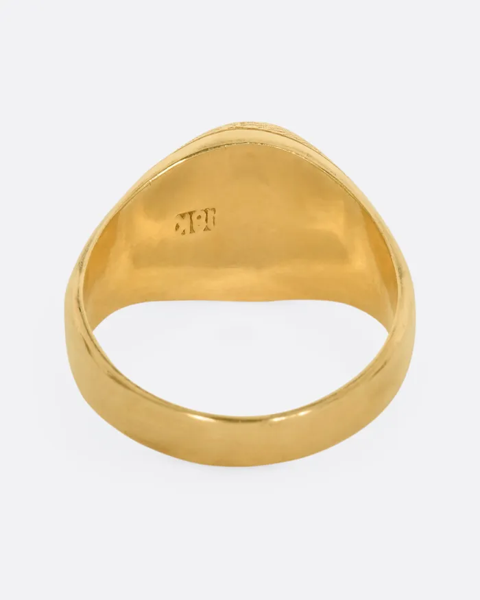 Ruby Dome Ring ORLANDO GOLD REFINERY Rings Ruby Dome Ring ORLANDO GOLD REFINERY Rings