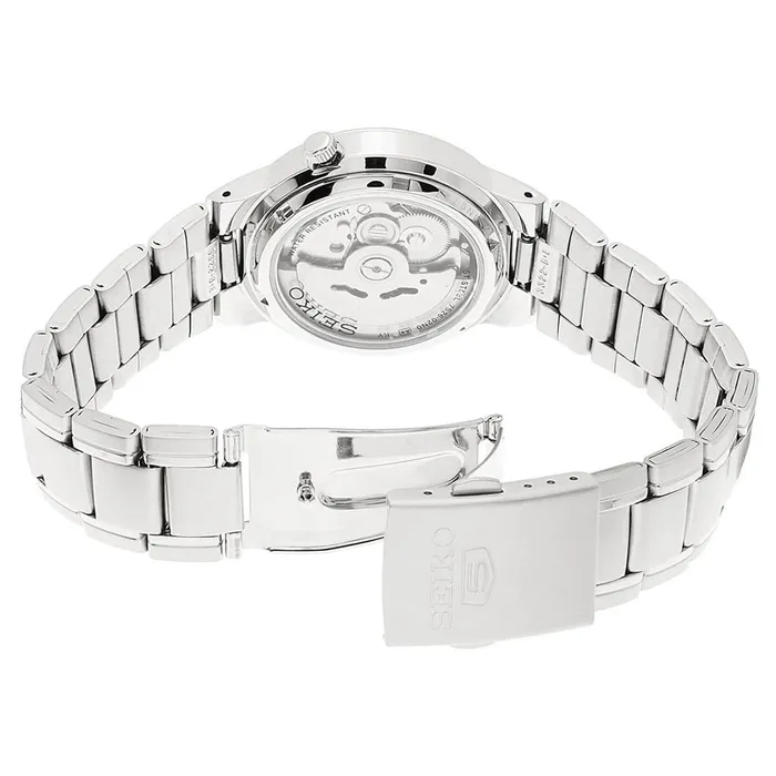 Seiko Mens Watch Seiko 5 DayDate Black Dial Silver Tone Bracelet SNK607K1 SEIKO Bracelets Seiko Mens Watch Seiko 5 DayDate Black Dial Silver Tone Bracelet SNK607K1 SEIKO Bracelets