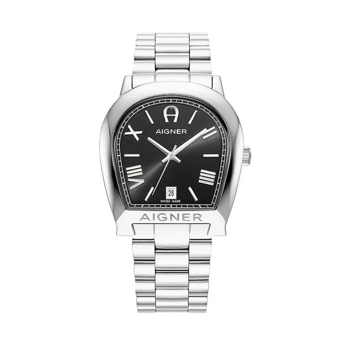 Aigner Bracelets Aigner Teramo Gents Black Dial Stainless Steel Silver Watch Aigner Bracelets Aigner Teramo Gents Black Dial Stainless Steel Silver Watch