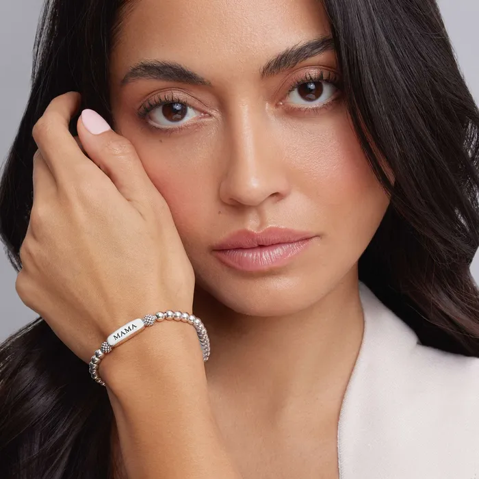 Bracelets Signature Caviar Mama Stretch Bead Bracelet LAGOS Bracelets Signature Caviar Mama Stretch Bead Bracelet LAGOS