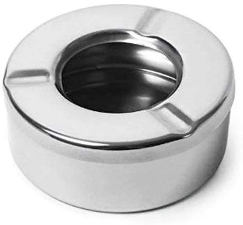Dropshipped via Social Commerce Network Riwayat Steel Stainless Steel Cigarette Ashtray for Office Car Restaurants and Bars 12cm Ashtray with Lid Windproof Design Bracelets Dropshipped via Social Commerce Network Riwayat Steel Stainless Steel Cigarette Ashtray for Office Car Restaurants and Bars 12cm Ashtray with Lid Windproof Design Bracelets
