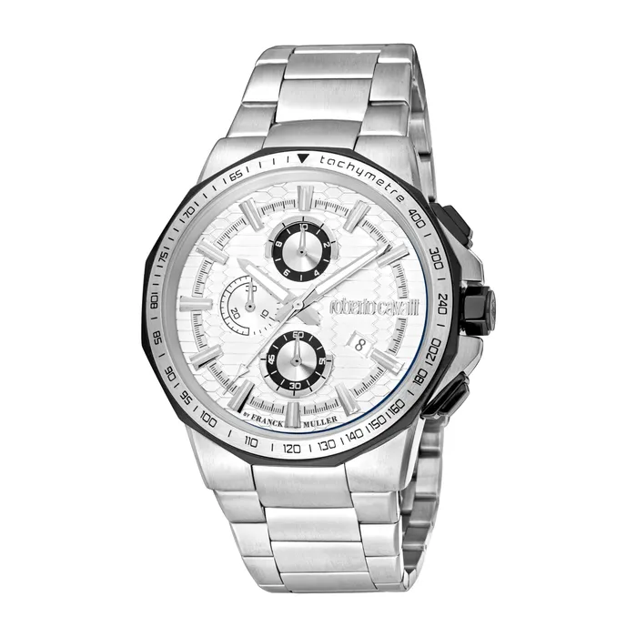 Roberto Cavalli Bracelets Roberto Cavalli Mens Silver Dial Stainless Steel Watch Roberto Cavalli Bracelets Roberto Cavalli Mens Silver Dial Stainless Steel Watch