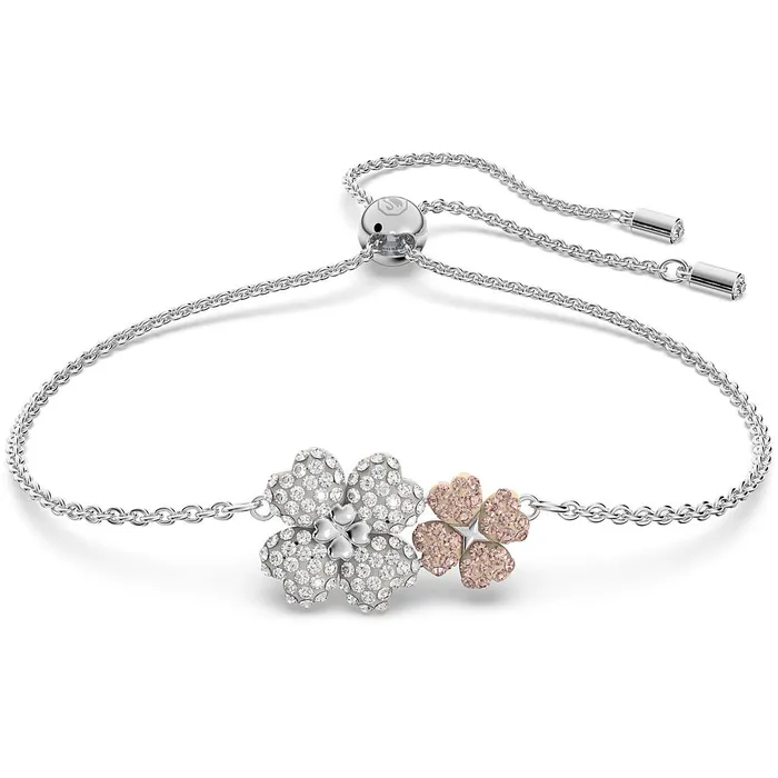 Swarovski Bracelets Swarovski Latisha Bracelet Flower Multicolored Rhodium plated