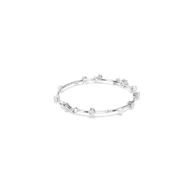 Swarovski Constella Tennis Bracelet Crystal Pearl Round Cuts White Rhodium Plated Swarovski Bracelets Swarovski Constella Tennis Bracelet Crystal Pearl Round Cuts White Rhodium Plated Swarovski Bracelets