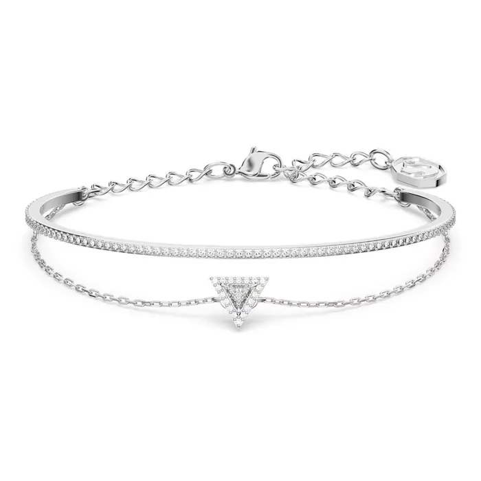 Swarovski Ortyx Bracelet Triangle cut White Rhodium plated SMALL Swarovski Bracelets Swarovski Ortyx Bracelet Triangle cut White Rhodium plated SMALL Swarovski Bracelets