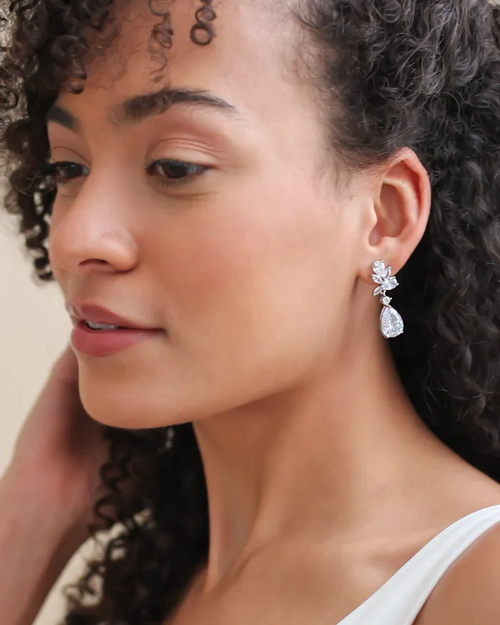 Earrings Madison CZ Dangle Earrings Dareth Colburn 