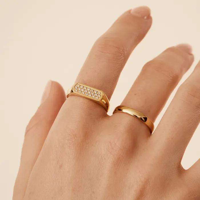 Rings Signet Chic Ring miabijoux