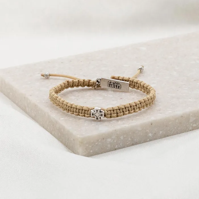 Wonderfully Made Bracelet Silver Cross My Saint My Hero Bracelets